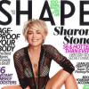 Sharon Stone posa para a revsita 'Shape' de março de 2014