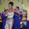 Juliana Alves samba muito na festa da Unidos da Tijuca, no Rio