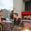 Claudia Leitte iniciou os desfiles com o seu bloco Largadinho, em Salvador Bahia, na tarde desde sábado, 1 de março de 2014