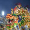 Desfile da Beija-Flor de Nilópolis na madrugada desta segunda-feira, 3 de março de 2014, na Marquês de Sapucaí, no Rio de Janeiro