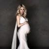 Shakira posa grávida aos oito meses de gravidez, em janeiro de 2013