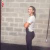 Bruna Marquezine começou a treinar depois do Carnaval. A atriz, de 18 anos, ainda está se acostumando com a intensidade do CrossFit