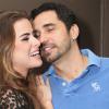 Latino vai trocar alianças com Rayanne Morais na noite desta quarta-feira, 12 de março de 2014, em uma cerimônia luxuosa no hotel Copacabana Palace, no Rio