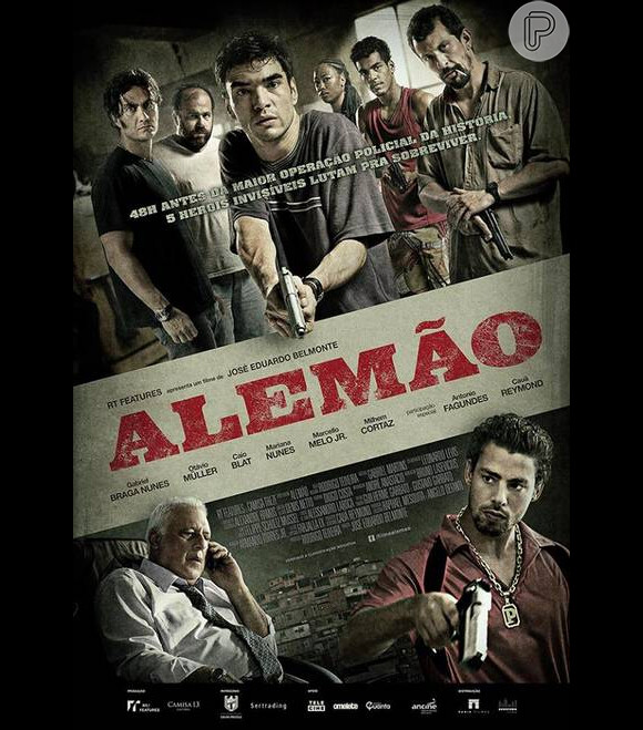 Cauã Reymond está em cartaz no cinema com o filme 'Alemão'