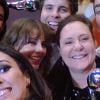 Famosos fazem 'selfie' no Melhores do Ano, do 'Domingão do Faustão', em 16 de março de 2014