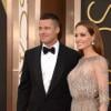 Angelina Jolie e Brad Pitt marcaram presença no Oscar 2014