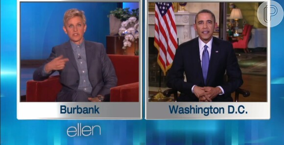 Ellen pediu desculpas ao presidente Obama por tê-lo deixado para trás com a foto mais retuitada da história 