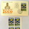 Um selo do Pelé foi vendido por R$ 100
