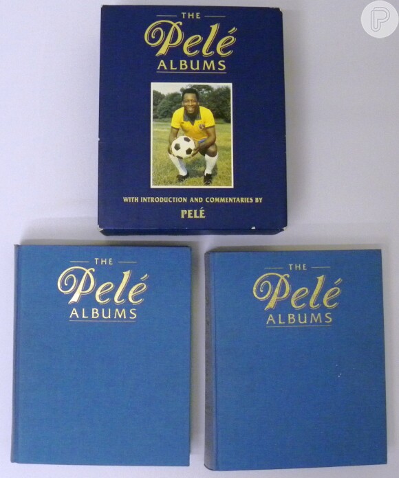 Um livro sobre a vida de Pelé ainda está à venda, com lance inicial de mil reais