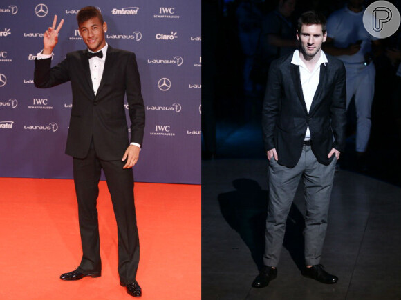 Neymar e Lionel Messi; jogadores são citados por presidente de honra do Barcelona: 'Quando ele tiver 26 anos, ele (Neymar) pode ser comparado a Messi', diz Johan Cruyff