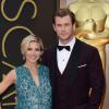 Elsa Pataky e Chris Hemsworth revelam nomes dos filhos: Tristan e Sasha, em 26 de março de 2014