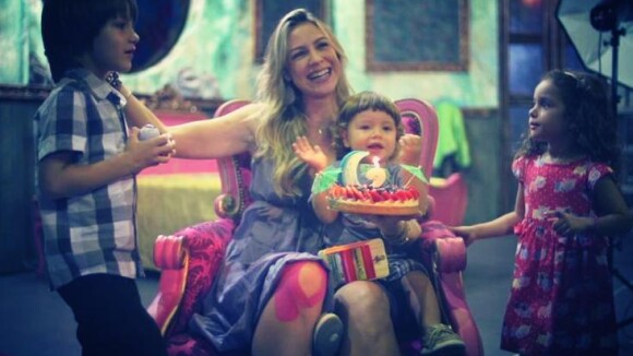 Luana Piovani comemora aniversário de dois anos do filho, Dom: 'Traz alegria'