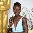  Lupita Nyong'o venceu o Oscar de Melhor Atriz Coadjuvante  