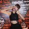 Maria Casadevall esbanja bom humor em festa promovida pela Nextel em São Paulo; evento aconteceu na noite desta quinta-feira, 3 de março de 2014