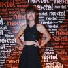 Maria Casadevall aposta em look despojado para ir à festa da Nextel em São Paulo