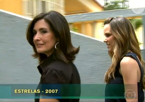 Fátima Bernardes lembra de quanto visitou a casa onde morou no Méier, no Rio de Janeiro, durante o programa 'Estrelas'