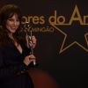 Paolla Oliveira levou o troféu de melhor atriz no prêmio 'Melhores do Ano'