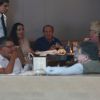 Renato Aragão almoçou com a mulher em shopping na Zona Oeste do Rio de Janeiro nesta segunda-feira, dia 14 de abril de 2014