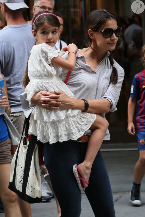 Tom Cruise e Katie Holmes tem uma filha: Suri Cruise, de 8 anos