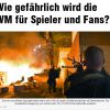 'Como é perigosa a Copa do Mundo para jogadores e fãs', alerta a manchete da versão online do jornal alemão 'Bild'
