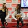 Flávia Alessandra participou ao lado de sua filha Giulia de um bate-papo sobre moda em uma loja de departamentos do Rio de Janeiro nesta terça-feira, 29 de abril de 2014