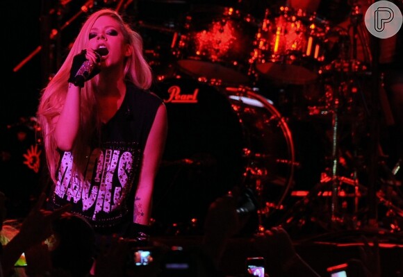 Avril Lavigne fará mais um show em São Paulo, nesta quarta-feira, 30 de abril de 2014