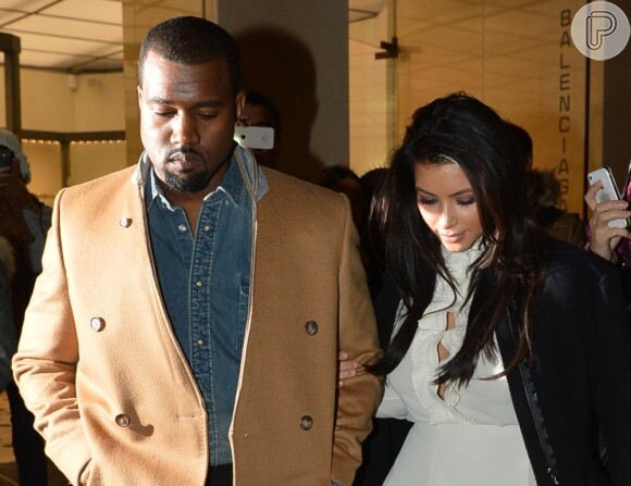 Grávida de três meses, Kim Kardashian tentou dois relacionamentos até assumir a paixão pelo rapper