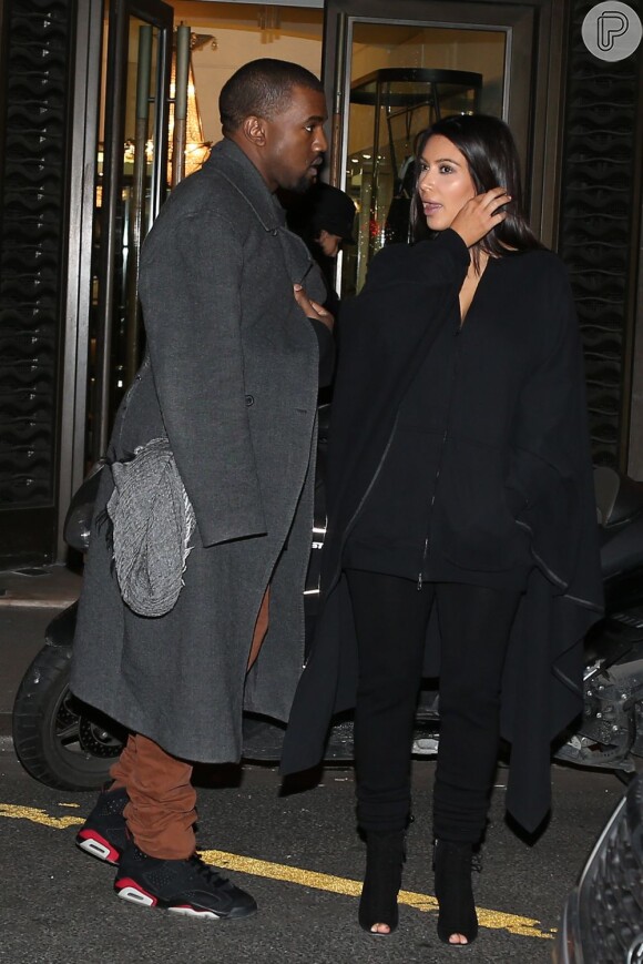 Kim Kardashian and Kanye West estão esperando o primeiro filho