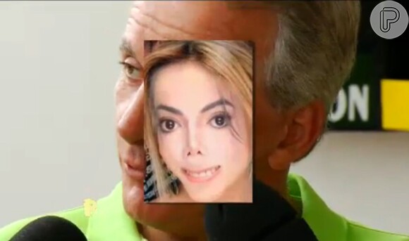 Em seu Instagram, Otávio Mesquita publicou uma montagem dos rostos de Anitta e Michael Jackson em uma clara referência à cirurgia plástica no nariz feita recentemente pela cantora