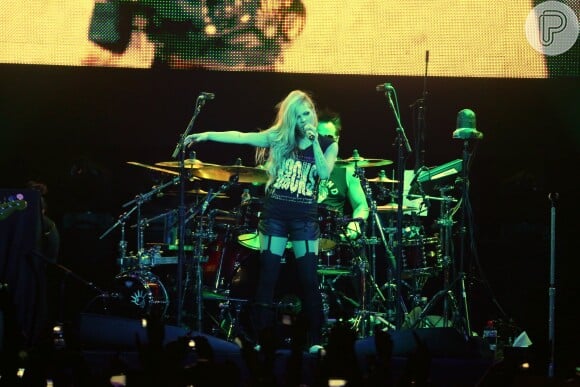 Avril Lavigne está em turnê pelo Brasil