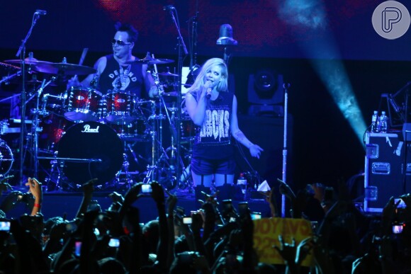 Avril Lavigne já tinha se apresentado no Rio de Janeiro em 2005 e 2011