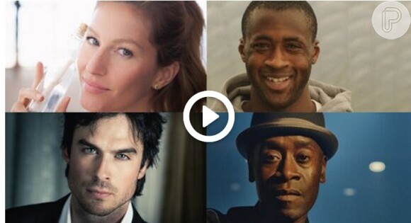 Gisele Bündchen estrela campanha contra desperdício de comido com Yaya Touré e os atores Don Cheadle ('Homem de Ferro') e Ian Somerhalder ('The Vampire Diaries')
