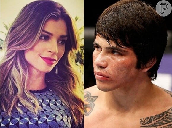 Grazi Massafera vive um romance discreto com o lutador Erick Silva