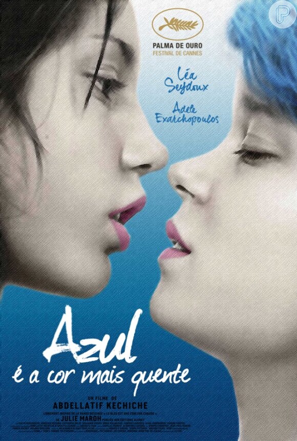 'Azul é a cor mais quente' ganhou a Palma de Ouro do festival de Cannes 2013