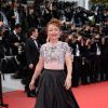 Catherine Frot prestigia a première do filme 'Saint Laurent' no Festival de Cannes 2014