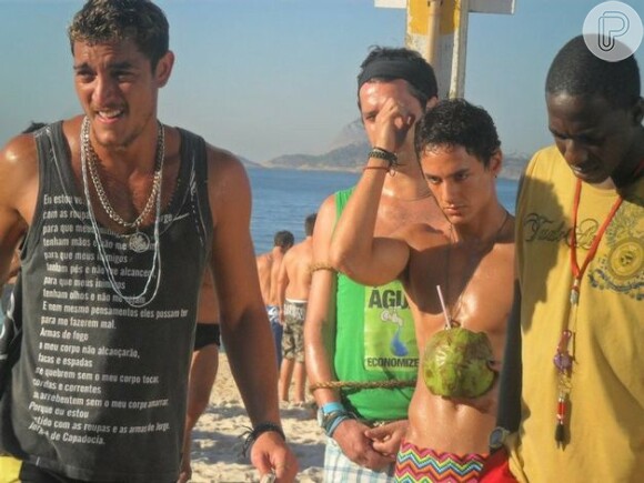 Na série da HBO 'Preamar', Allan de Souza Lima interpretou um barraqueiro da praia de Ipanema