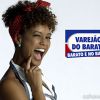 Verônica (Taís Araújo) foi garota propaganda das lojas de Barata (Leandro Hassum), em 'Geração Brasil'