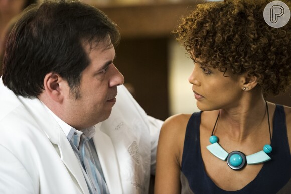 Leandro Hassum está em 'Geração Brasil' e vive Barata, personagem apaixonado por Verônica (Taís Araújo)