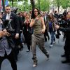 Rihanna chega à loja Sephora em Paris, na França, para lançar seu perfume 