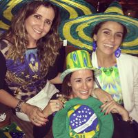 Giovanna Antonelli e outros famosos comemoram vitória do Brasil na Copa