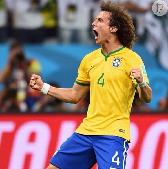 David Luiz é zagueiro da Seleção