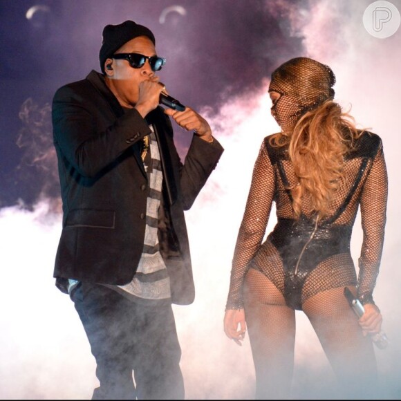 Beyoncé e Jay-Z cantam juntos na turnê On The Run