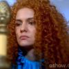 Gina (Paula Barbosa) fica com ciúmes de Viramundo (Gabriel Sater) com Milita (Cintia Dicker), em 'Meu Pedacinho de Chão'