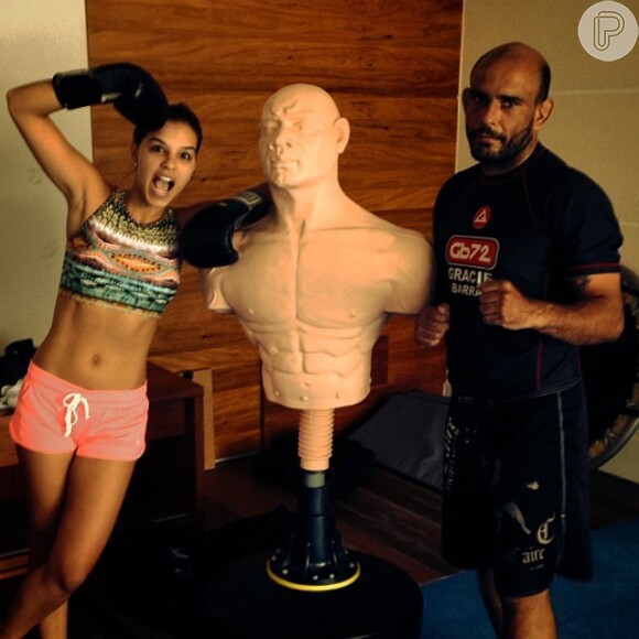 Para manter a forma, Mariana Rios intercala dieta com academia e boxe