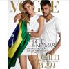 E mais uma vez Gisele Bündchen estampa uma publicação com tema da Copa do Mundo; A top é capa da edição brasileira de julho da revista 'Elle'