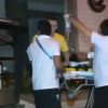 Neymar deu entrada no Hospital São Carlos, em Fortaleza, ao deixar o estádio Castelão