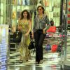 Lilia Cabral foi ao shopping Village Mall, na Barra da Tijuca, Zona Oeste do Rio de Janeiro, neste domingo, 6 de julho de 2014