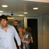 Shakira desembarcou no Aeroporto Internacional do Rio de Janeiro na madrugada desta quinta-feira, 10 de julho de 2014