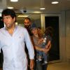 Shakira desembarcou no Aeroporto Internacional do Rio de Janeiro na madrugada desta quinta-feira, 10 de julho de 2014