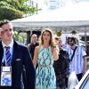 Gisele Bündchen deixa o hotel em Copacabana e segue para o Maracanã, onde participará da cerimônia de encerramento da Copa do Mundo (13 de julho de 2014)